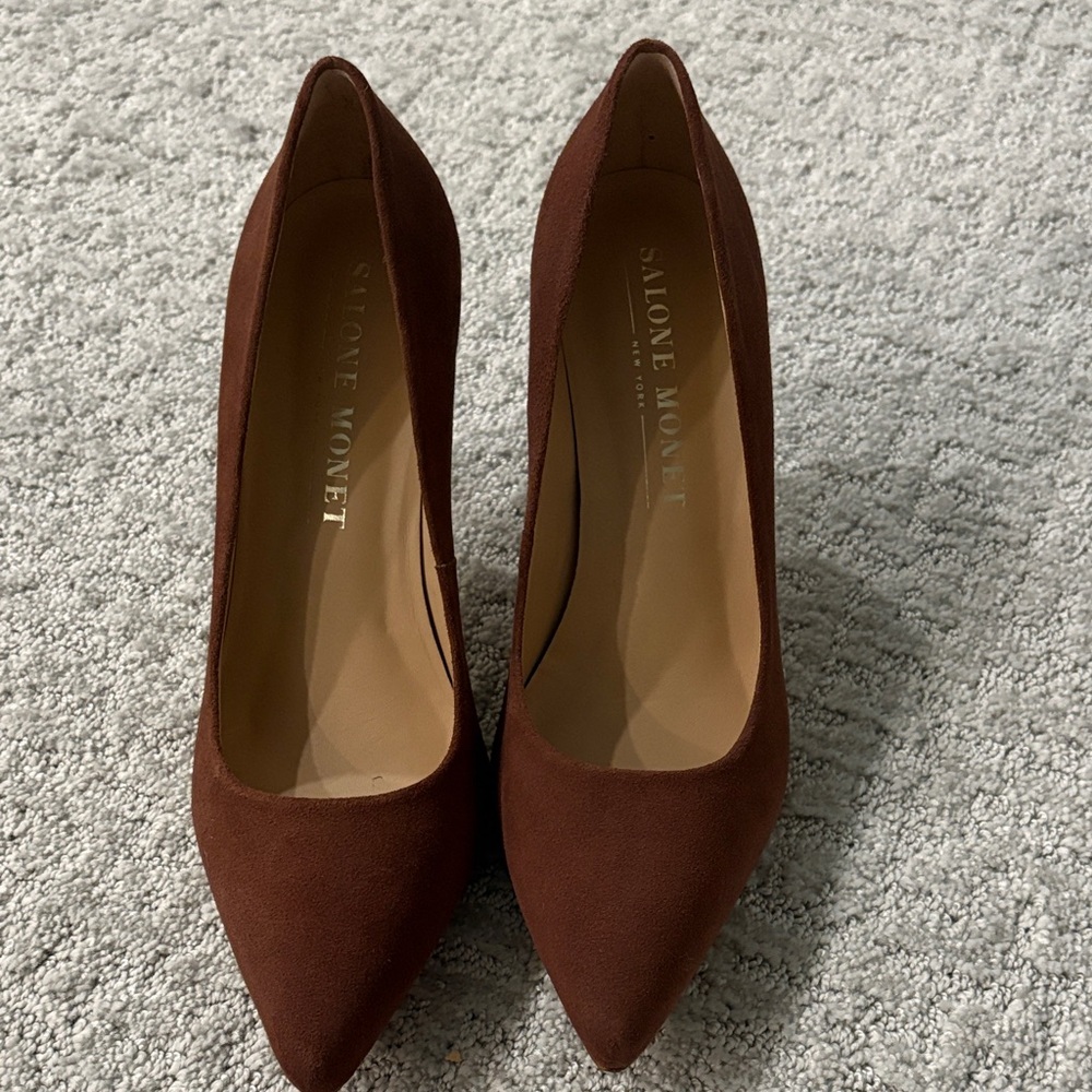 Salone Monet Rich Brown Heels